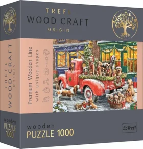Trefl Wood Craft Origin - Puzzle - Santoví malí pomocníci