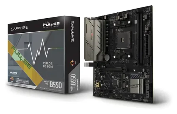 Sapphire PULSE B550M / Základná doska / Socket AM4 / B550 / mATX (52103-05-40G)