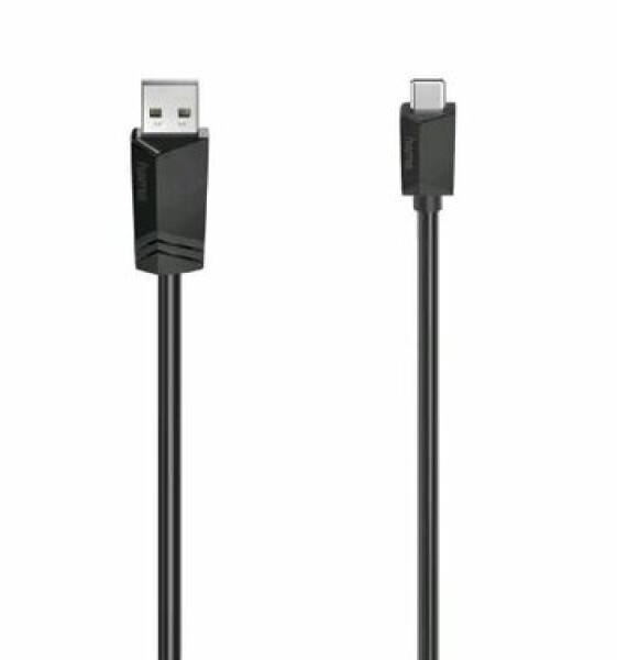 Hama 200633 kábel USB-A na USB-C 3 m čierna (200633-H)