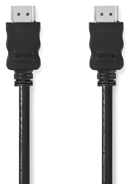 Nedis High Speed HDMI kábel čierna / Kábel HDMI / 15 m / 10,2 Gbit / s / Ethernet / ARC (CVGL34002BK150)