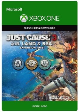 XONE Just Cause 3: Land amp; Sea amp; Air Expansion / Elektronická licencia / Season Pass (7D4-00081)