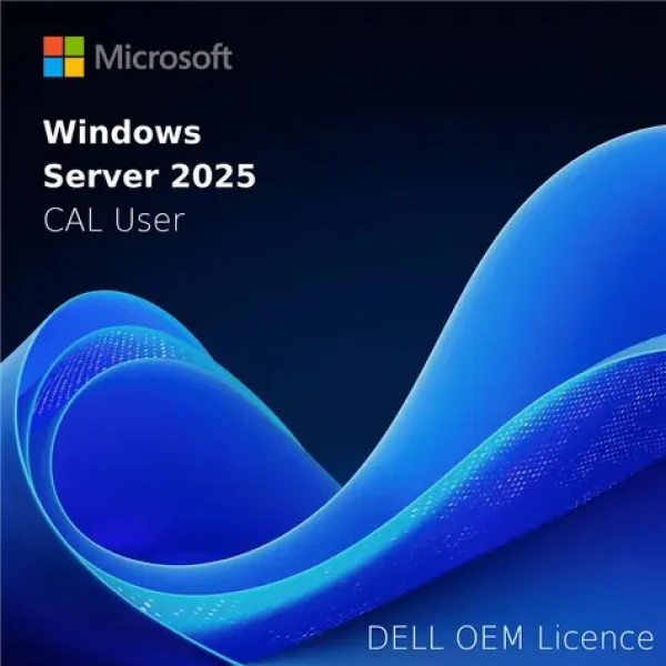 DELL MS Windows Server User CAL 2025/2022 (1 USER) / DOEM / STD or DC (634-CVFP)