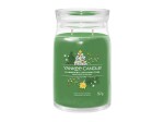 Yankee Candle Signature Shimmering Christmas Tree 567g - sviečka veľká 2 knôty / doba horenia: až 90h (5038581153957)