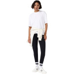 Champion Dámske nohavice s rebrovanými manžetami Black 118256 KK001 Women's M