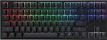 Ducky Ducky One 2 TKL PBT Gaming Tastatur, MX-Silent-Red, RGB LED - schwarz