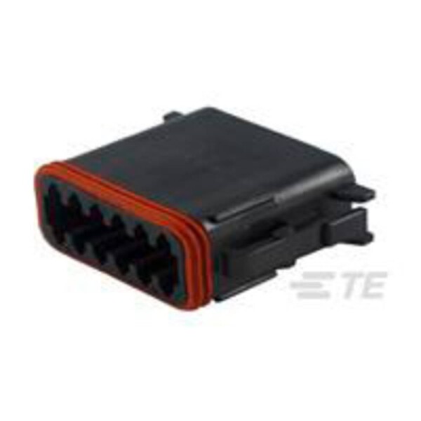TE Connectivity zásuvkové púzdro na kábel DT Počet pólov 12 DT06-12SB-C015 1 ks; DT06-12SB-C015