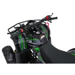 Mamido Detská benzínová štvorkolka RamiGO WILDPEAK 110CC čierno-zelená