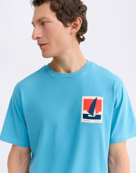 Thinking MU Optimist Dark Dusk Zach Tee BLUE L