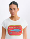 Thinking MU Sardines Mirna Tee WHITE S