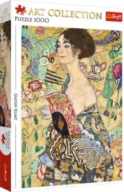 Trefl Puzzle Art Collection: Dáma s vejárom