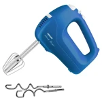 Sencor SHM 5402BL modrá / Ručný šľahač / 200W / 5 rýchlostí / hnetacie šľahacie metly (8590669211609)