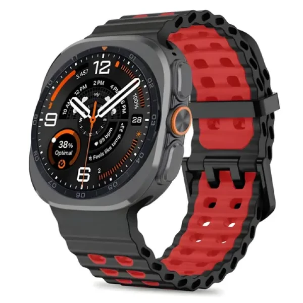 Tech-Protect IconBand Pre čierno-červená / Remienok / pre Samsung Galaxy Watch Ultra 47mm