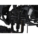 Mamido Detská benzínová štvorkolka RamiGO MONSTER 200CC čierno-červená