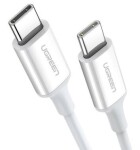 Ugreen US264 Nabíjací kábel USB-C (M) - USB-C (M) 2 m biela / QC4.0 (60520)