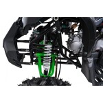 Mamido Detská benzínová štvorkolka RamiGO WILDPEAK 110CC čierno-zelená