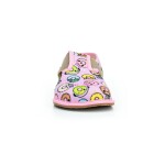Pegres BF01 růžový donut barefoot bačkory 25 EUR
