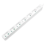 LogiLink LPS231 biela / Predlžovací kábel / 6 zásuviek / 1,5 m / 3400 W (LPS231)