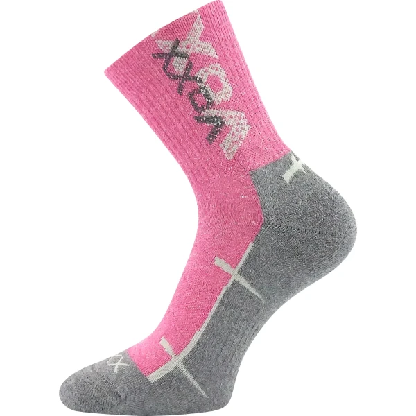 VOXX Ponožky sportovní WALLI s ionty stříbra TMAVĚ RŮŽOVÉ 35-38 126677