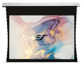 ELITE SCREENS plátno elektrické motorové stropné 100" (254cm) / 16:9 / 124.7×221.5cm / zisk 1.1 / 24" drop / CineWhite (ITE100HW3-E24)