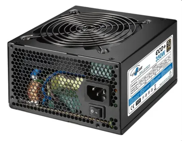 Eurocase Eco+ 350W / Zdroj / 80PLUS Bronze / 12cm ventilátor / bulk (ECO350)