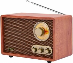 Adler AD 1171 hnedá / retro rádio / FM / AM / Bluetooth / 10W (AD 1171)