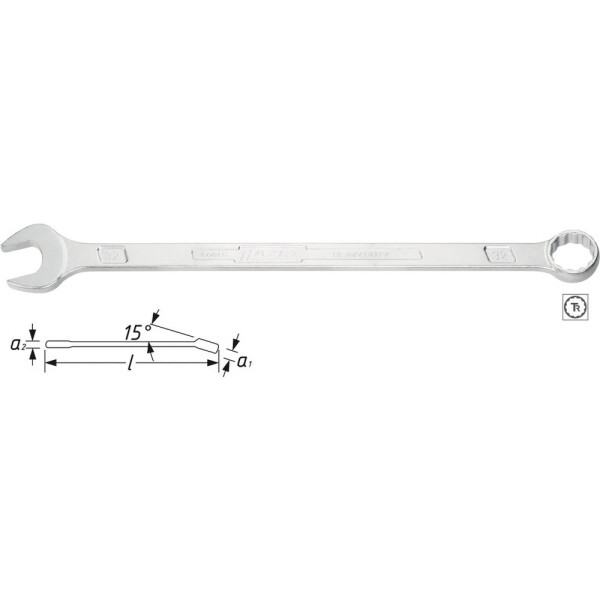 Hazet 600LG-10 600LG-10 očkoplochý kľúč 10 mm; 600LG-10