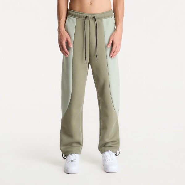 Mikina Nike Tech Men's Color-Block Open-Hem Fleece Pants Silver Sage/ Jade Horizon/ Black XXL