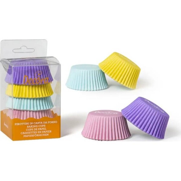Muffin košíčky s patlou 75 ks 5x3,2 cm - Decora - Decora