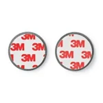 Nedis Lepiaca páska pre montáž detektora strieborná / Priemer: 39.4 mm / Magnetické (DTCTBR05)