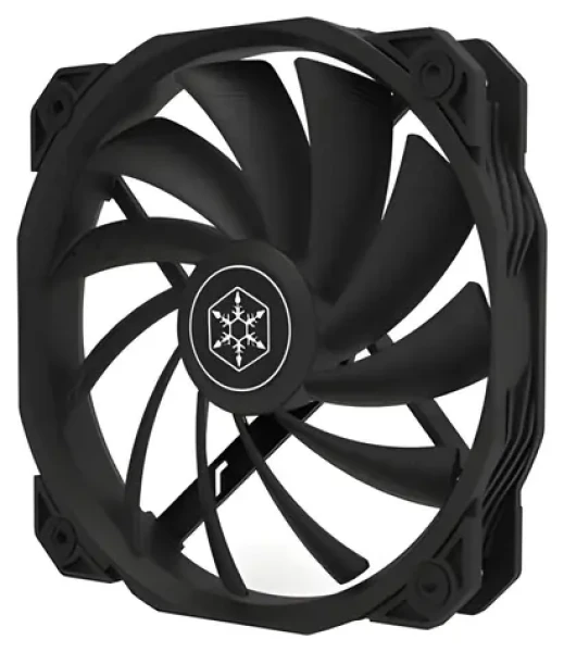 Silverstone Shark Force 160 čierna / Ventilátor / 160mm / FDB ložisko / 38,1 dB / 4-Pin PWM (SST-SF160B)
