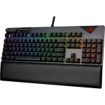 ASUS ROG Strix Flare II (US) čierna / Herná klávesnica / USB-A 2.0 / ROG NX RED / PBT / RGB / US layout (90MP02D6-BKUA01)