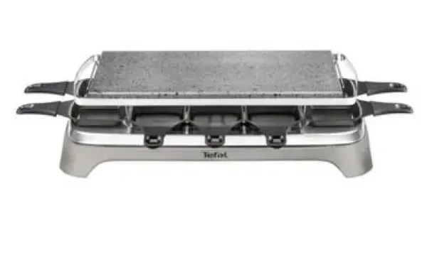 TEFAL Pierrade PR457B sivá / Raclette gril / 1350 W / pre 10 osôb / 10 panvíc (2100119594)