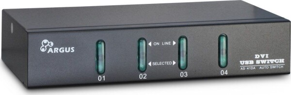 Inter-Tech IPC KVM SWITCH AS-41DA DVI