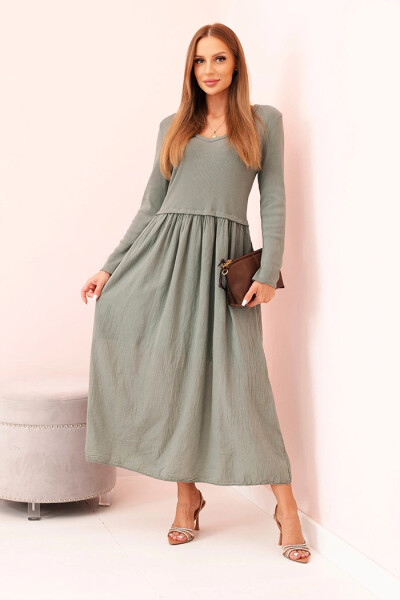 Dlhé šaty bez ramienok slivka UNI