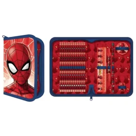 PYRAMID Penál Spiderman naplněný / Penál / Se školními potřebami / Zip (SR2501372EPM)