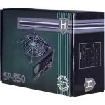 Inter-tech HIPOWER SP-550 / Zdroj / 550 W / Aktívny PFC / 120 mm ventilátor / 85 % (88882110)