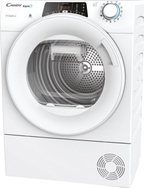 Power Color Candy | RO4 H7A2TEX-S | Dryer Machine | Energy efficiency class A++ | Front loading | 7 kg | LCD | Depth 46.5 cm | Wi-Fi | White