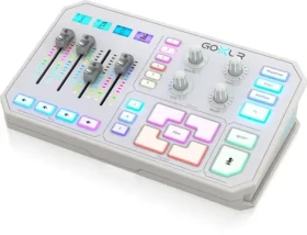 TC Helicon GO XLR-WH / Digitálny mixážny pult / 3.5 mm / XLR / 24 tlačidiel / USB 2.0 (35000059)