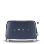 SMEG TSF01NBEU tmavo modrá / Hriankovač / 950 W / 2 sloty / 2 hrianky / 11 stupňov opečenia (TSF01NBEU)