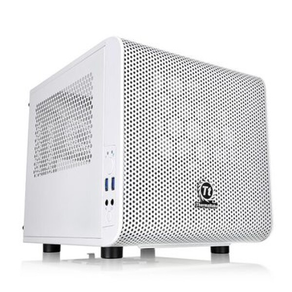 THERMALTAKE Core V1 Snow Edition / mITX / USB3.0 / bez zdroja (CA-1B8-00S6WN-01)