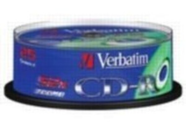 Verbatim 25ks CD-R 700MB 52x / Extra Protection / Spindl (43432)