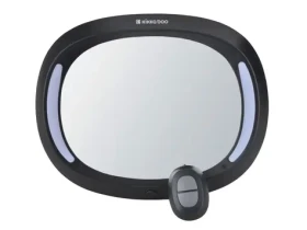 KikkaBoo Spätné zrkadlo do auta s LED svetlom (31002180002KB)