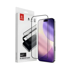 Crong 3D Armour Glass / Ochranné sklo / tvrdené / Apple iPhone 17 / s inštalačným rámčekom (CRG3DAGIP1763)