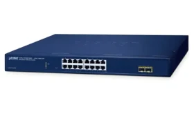 Planet GS-2210-16T2S / Switch / 16x 1Gb RJ-45 / 2x 1Gb SFP / L2 / QoS (GS-2210-16T2S)