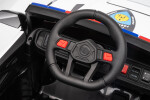 Mamido Mamido Detské elektrické autíčko 911 Agency Police | 4x4 | RC | EVA kolesá + Megafón