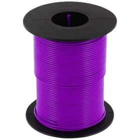 Econ connect KL025VIO50 opletenie / lanko, 1 x 0.25 mm², fialová, 50 m; KL025VIO50