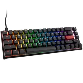 Ducky Mecha Pro Cherry MX-Brown čierna / herná klávesnica / podsvietená / mechanická / drôtová USB-C / US (DKME2167ST-BUSPDAAT2)