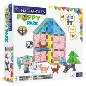 MAGNA-TILES Magnetická stavebnica Puppy Park