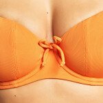 Dámsky horný diel plaviek Golden Hour Scoop Bikini SW1624 Oranžová Panache Oranžová