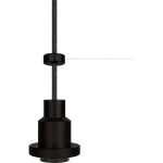 OSRAM HOMELIGHTING Vintage 1906 PenduLum Black 4099854419393 závesné svietidlo E27 čierna; 4099854419393
